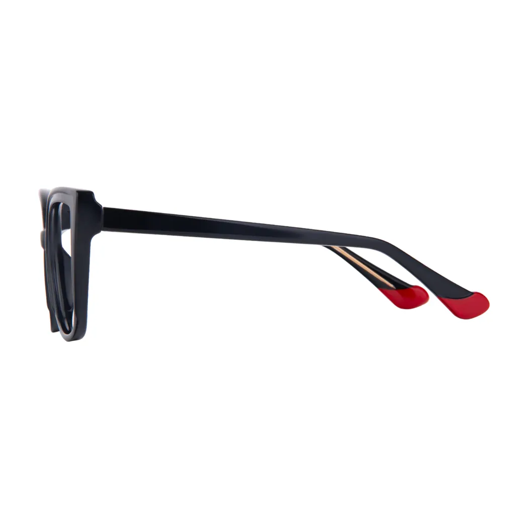 Square Black Eyeglasses