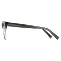 Browline Dark Green Eyeglasses
