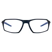 Rectangle Black/Blue Eyeglasses