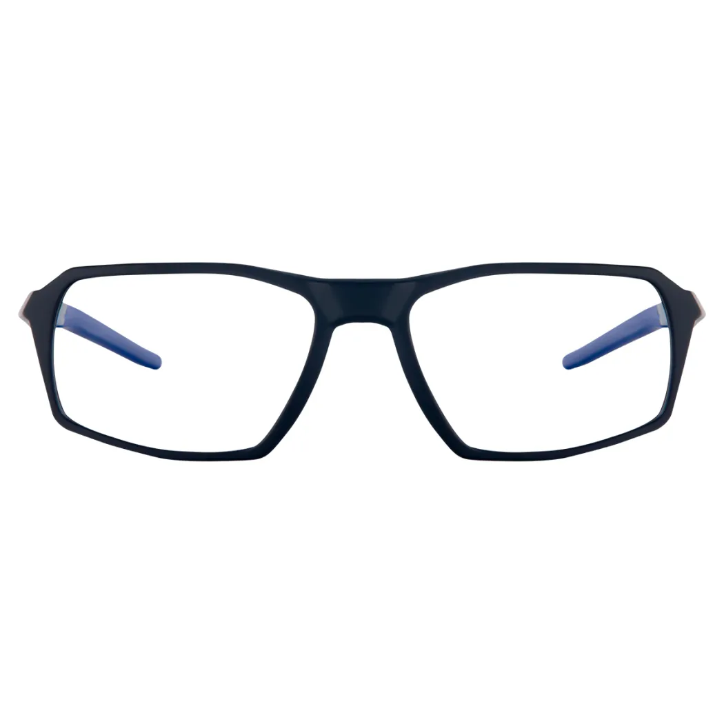 Rectangle Black/Blue Eyeglasses