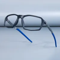 Rectangle Black/Blue Eyeglasses