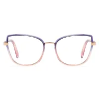 Cat-eye Gradient Purple Eyeglasses