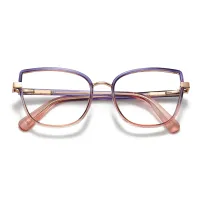 Cat-eye Gradient Purple Eyeglasses