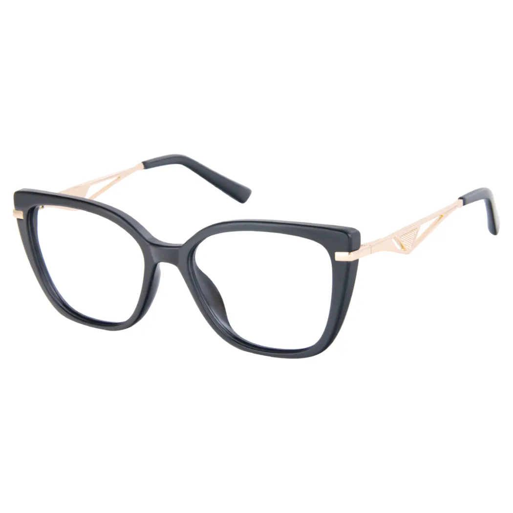 Square Black Eyeglasses