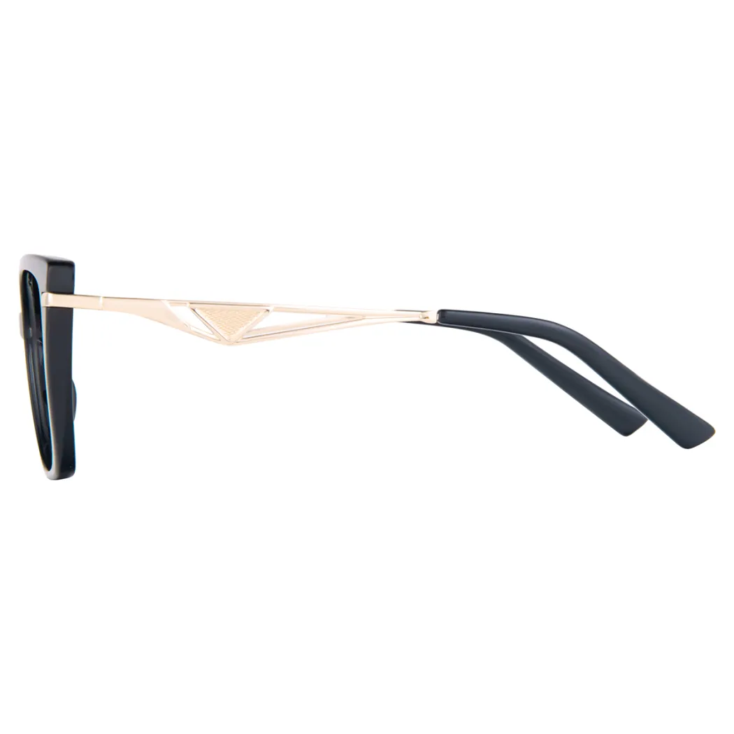 Square Black Eyeglasses