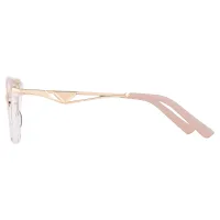 Square Brown/Ivory Tortoiseshell Eyeglasses
