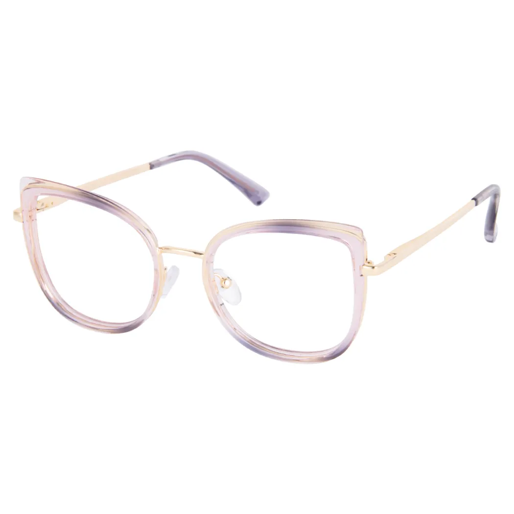 Cat-eye Gradient Pink Eyeglasses