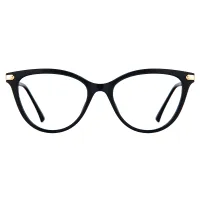 Cat-eye Black Eyeglasses