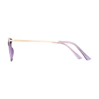 Square Purple Eyeglasses