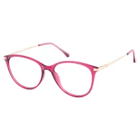 Cat-eye Transparent Pink Eyeglasses
