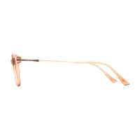 Cat-eye Light Brown Eyeglasses