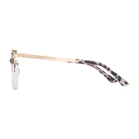 Square Tortoiseshell/Clear Eyeglasses