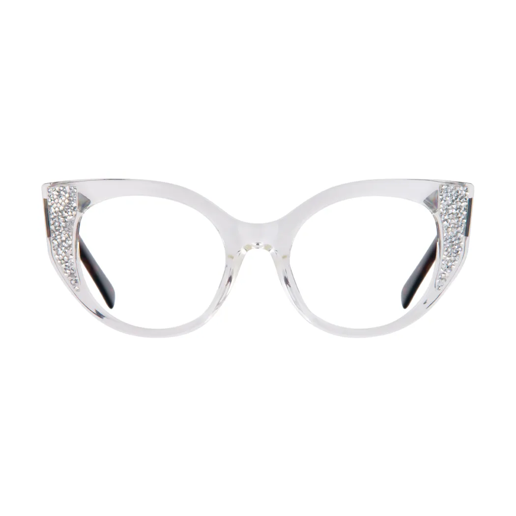 Cat-eye Clear Eyeglasses