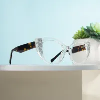 Cat-eye Clear Eyeglasses
