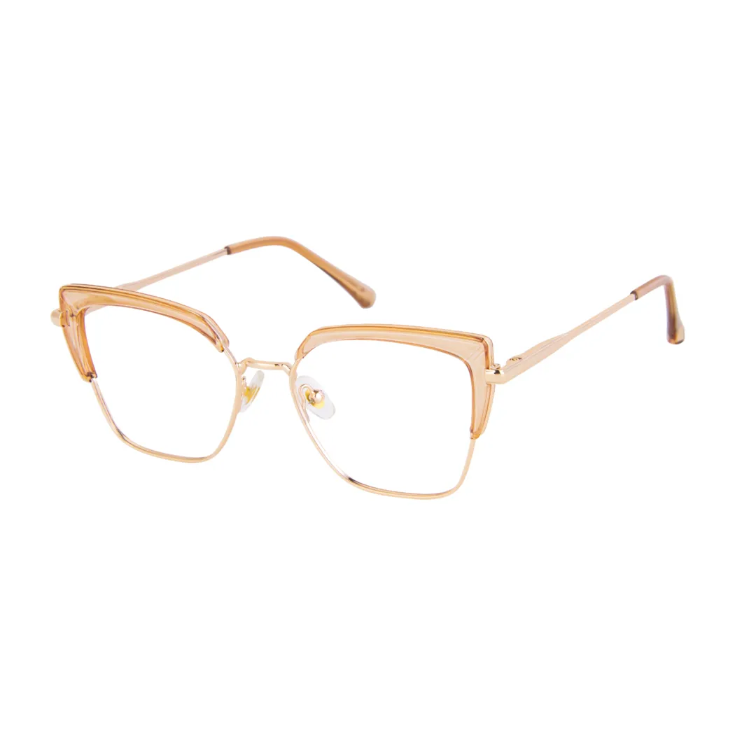 Cat-eye Light Brown Eyeglasses