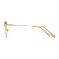 Cat-eye Light Brown Eyeglasses