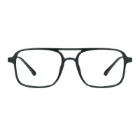 Aviator Black Eyeglasses