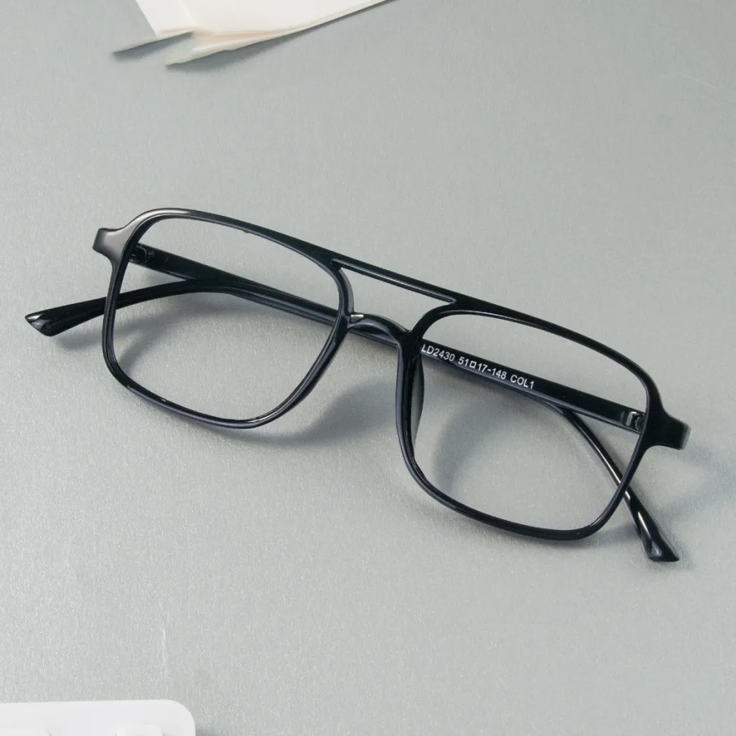 Aviator Black Eyeglasses