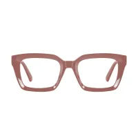Square Brown Eyeglasses
