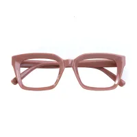 Square Brown Eyeglasses