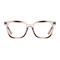 Square Gradient Brown Eyeglasses