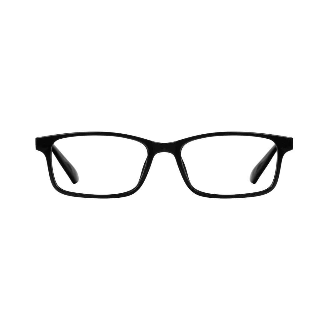 Square Black Eyeglasses