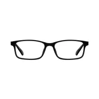 Square Black Eyeglasses