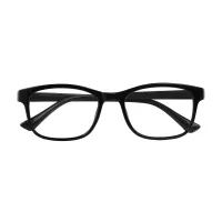 Square Black Eyeglasses