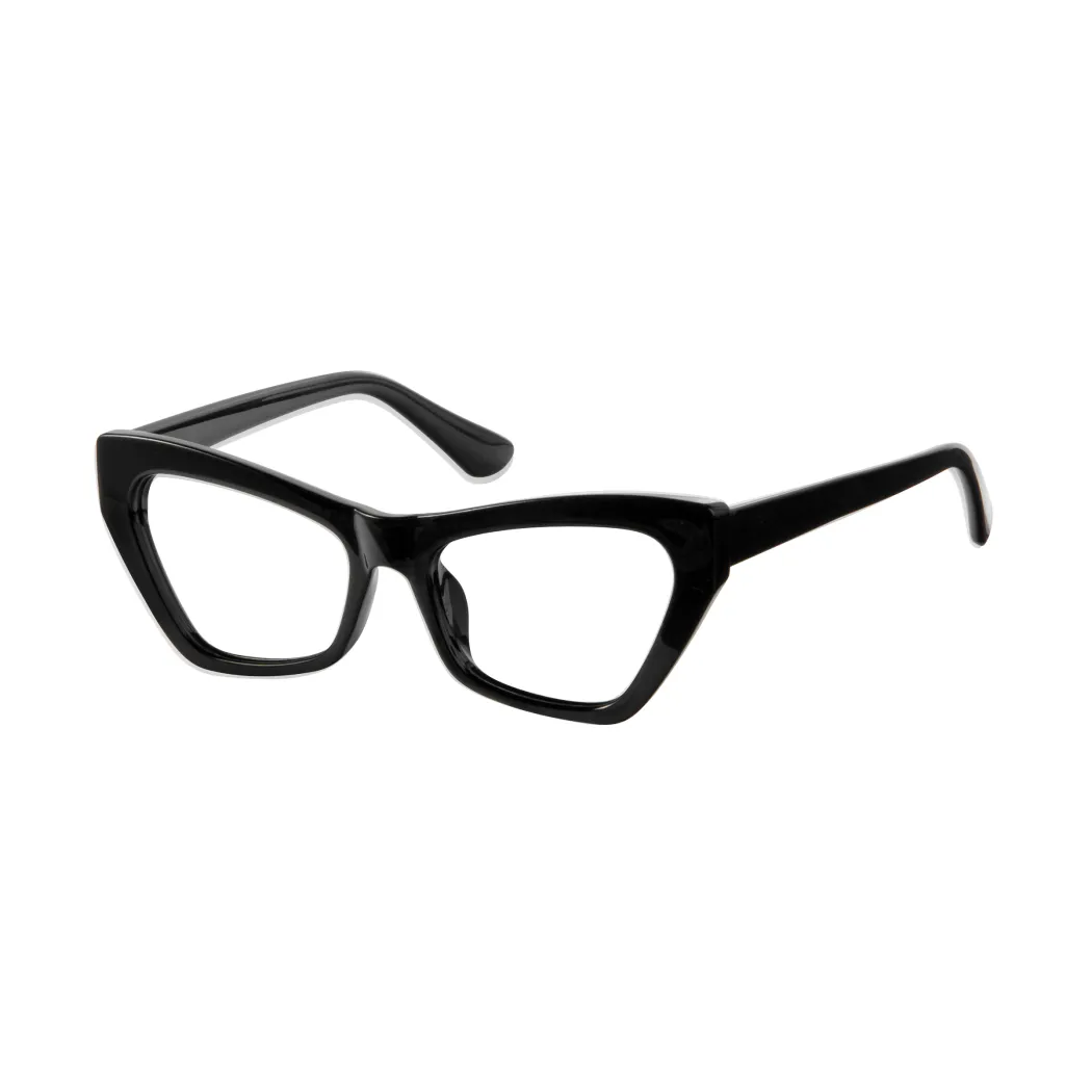 Cat-eye Black Eyeglasses