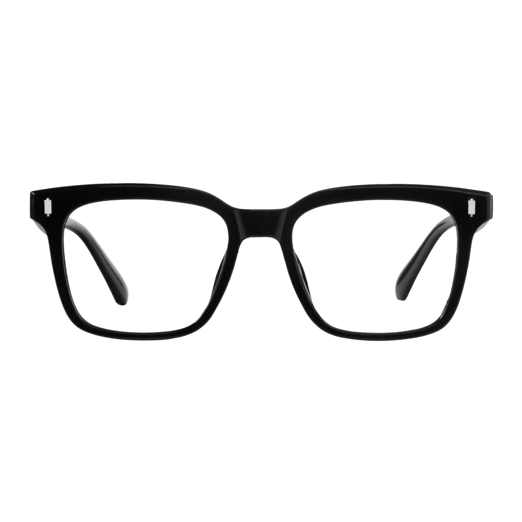 Square Black Eyeglasses