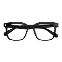 Square Black Eyeglasses