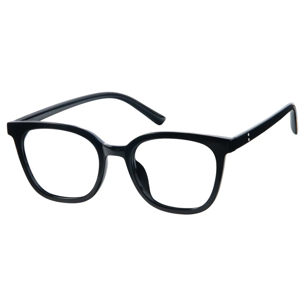 Square Black Eyeglasses