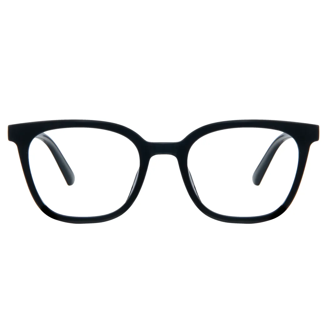 Square Black Eyeglasses