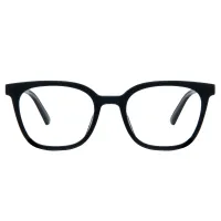 Square Black Eyeglasses