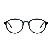 Round Black Eyeglasses