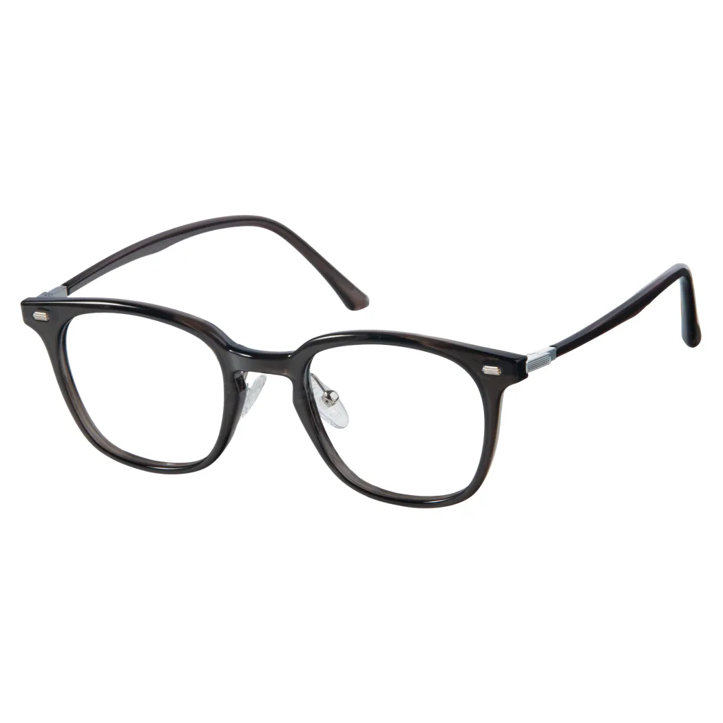 Square Brown Eyeglasses