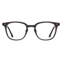 Square Brown Eyeglasses