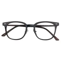 Square Brown Eyeglasses