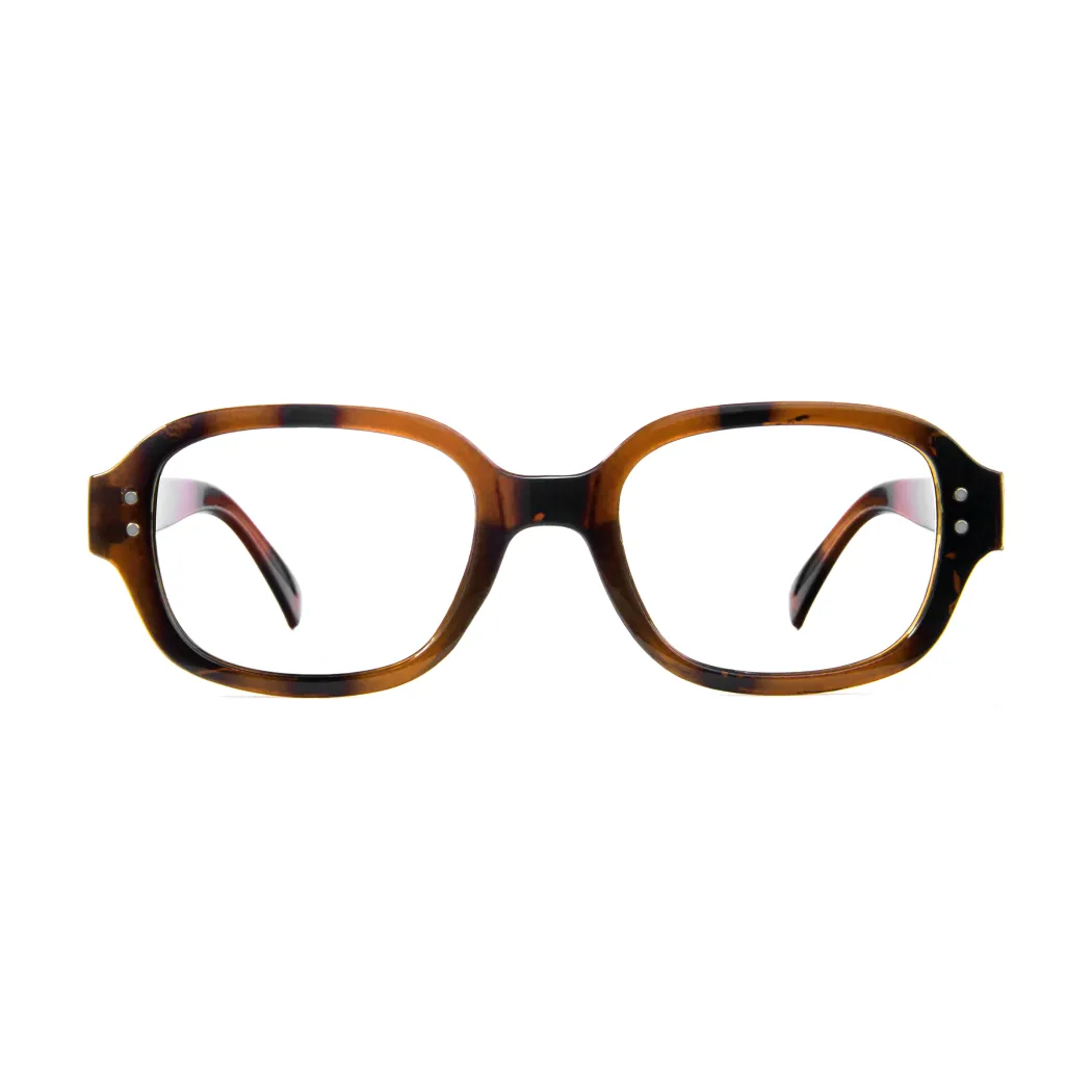 Oval Lemon tortoiseshell Eyeglasses