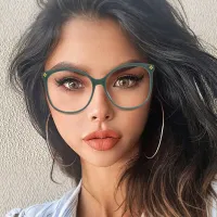 Cat-eye Orange Eyeglasses