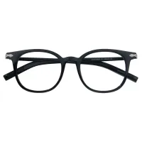 Round Black Eyeglasses