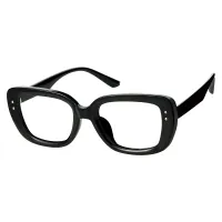 Rectangle Black Eyeglasses