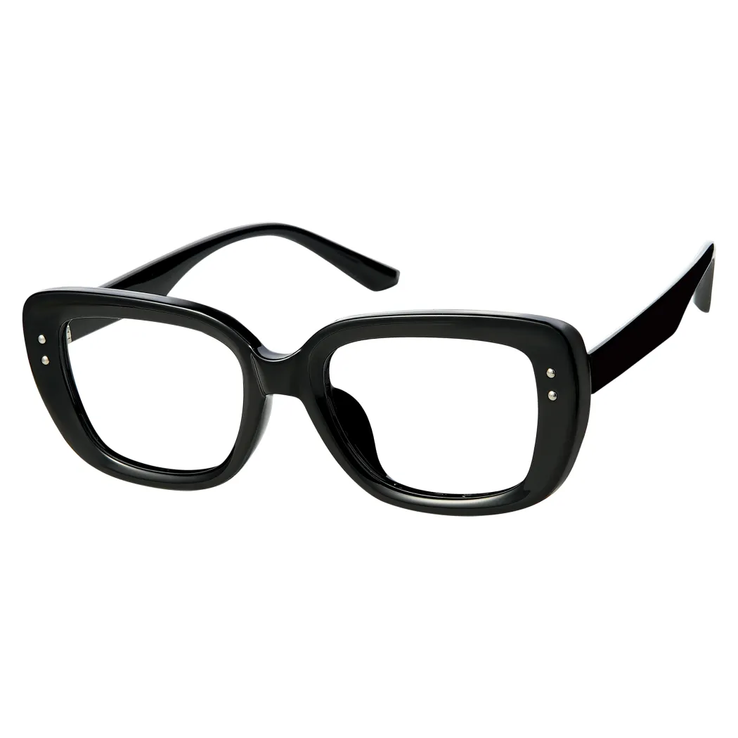Rectangle Black Eyeglasses