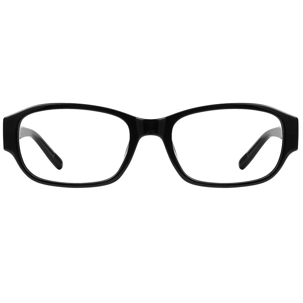 Rectangle Black Eyeglasses