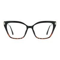 Cat-eye Black/Tortoiseshell Eyeglasses