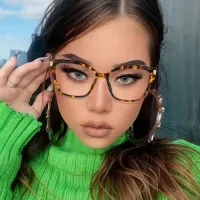 Cat-eye Black/Tortoiseshell Eyeglasses