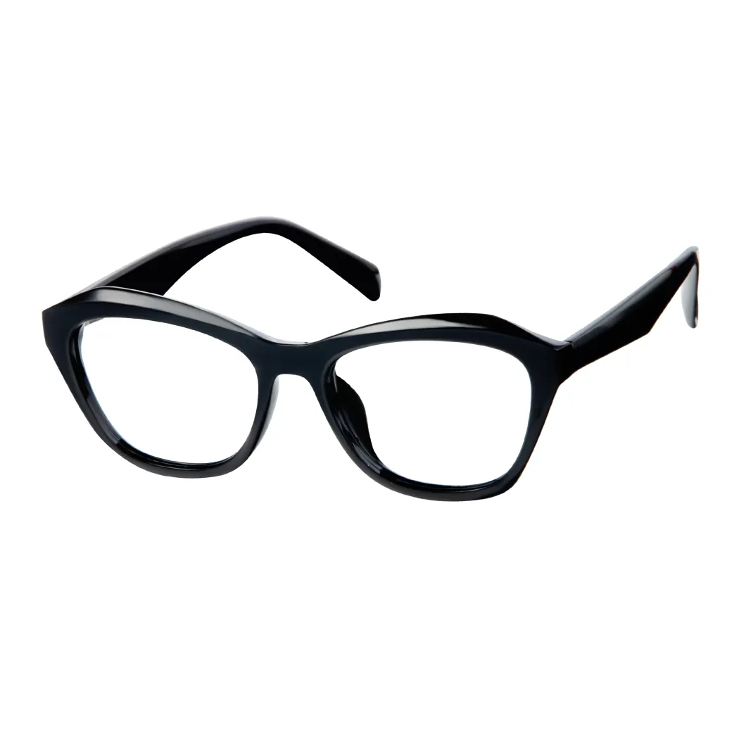 Cat-eye Black Eyeglasses