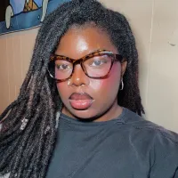 Cat-eye Transparent Amber Eyeglasses