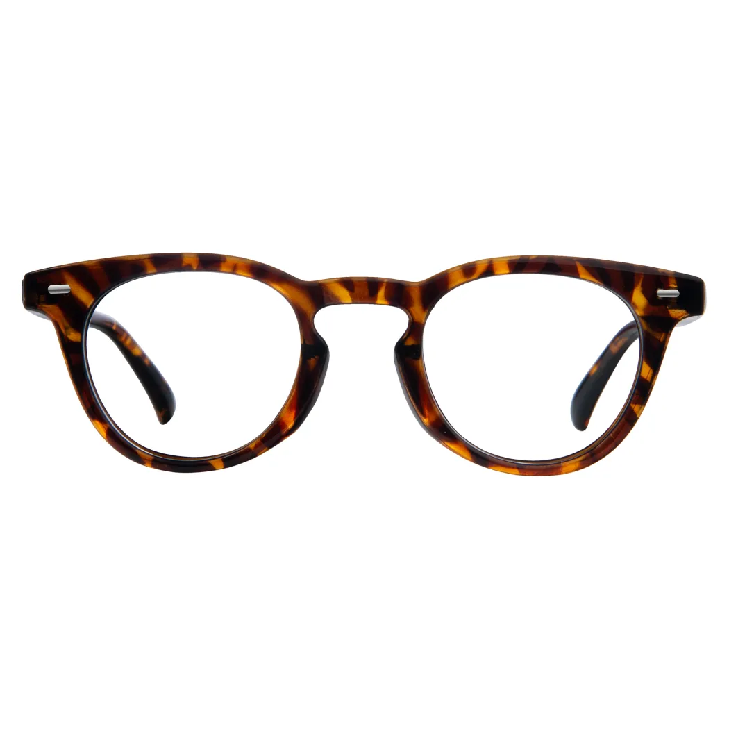 Round Tortoiseshell Eyeglasses