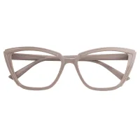 Cat-eye Light Brown Eyeglasses